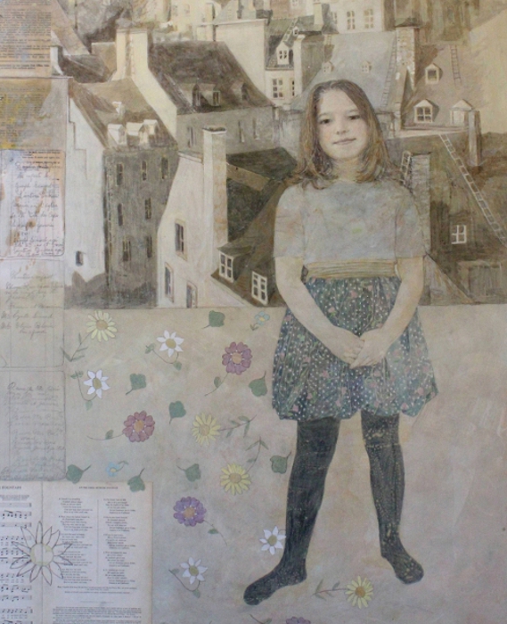 Maja Vodanovic - Chloé Maja Vodanovic - Chloé - Acrylic on panel, 50" X 40", 2012